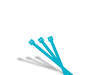 Rie:sel Design cabletie Kabelbinder neon blue