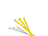 Rie:sel Design cabletie Kabelbinder neon yellow