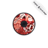 Rie:sel Design dec:kel Headset Cap 1 1/8 Zoll red 1 1/8 Zoll red