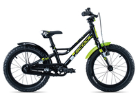 SCool faXe alloy 16 22 cm black matt/lemon reflex 22 cm black matt/lemon reflex