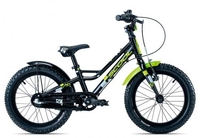 SCool faXe alloy 16-3 black matt/lemon reflex 22 cm Fahrräder