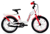 SCool niXe EVO 16 RT pearlwhite/red 30 cm Fahrräder