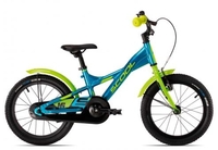 SCool XXlite alloy 16-1 blue/lemon metallic 24 cm BMX Bikes