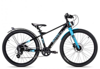 SCool XXLite EVO alloy 24-8 black/cyan matt 28 cm Fahrräder