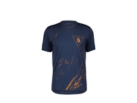 Scott Trail Flow Pro KA-Shirt L midnight blue/copper orange L midnight blue/copper orange