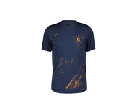 Scott Trail Flow Pro KA-Shirt XL midnight blue/copper orange XL midnight blue/copper orange
