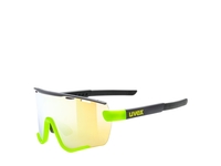 Uvex 236 Sportstyle Radbrille Set black yellow matte