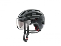 Uvex Finale Visor Helm schwarz/grau 56-61 cm Fahrradbekleidung
