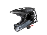 Uvex HLMT 10 Bike Fullface-Helm 54-56 cm black grey 54-56 cm black grey