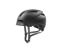 Uvex Urban Planet Helm schwarz/grau 54-58 cm Fahrradbekleidung