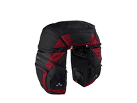 Vaude Karakorum Pro Gepäckträgertasche 65 Liter black red 65 Liter black red