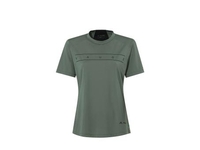 Vaude Qimsa Logo Shirt WMS grün 40 Fahrradbekleidung