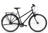 VSF T-300 Gates Trapez 2023 ebony matt 50 cm Cityräder