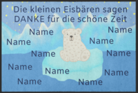 Abschiedsgeschenk Fussmatte 10222