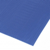 538 Sauna und Schwimmbadmatte blau
