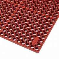 563 RD SANITOP KÜCHENMATTE DELUXE ROT
