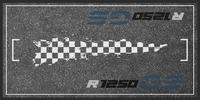 Motorradteppich BMW R 1250 GS GS Trophy
