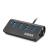 Aluminum 4-Port USB 3.0 Hub