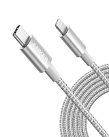 Anker 331 USB-C to Lightning Cable (6 / 10ft Nylon)